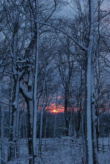 A Winter Sunset: A-104