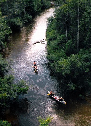 Canoeing the Pine: B-122