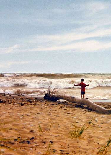 Heavy Surf at Esch Beach: H-231