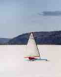 Iceboating on Crystal Lake: K-262