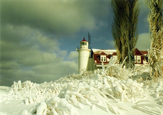 Winter at Point Betsie: M-285