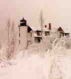 Point Betsie Light Deep in Winter: S-402