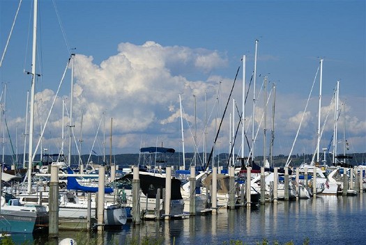 At Anchor on Traverse Bay: U-434