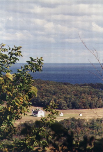 View of the Day Farm from Stocking Drive: Q-365